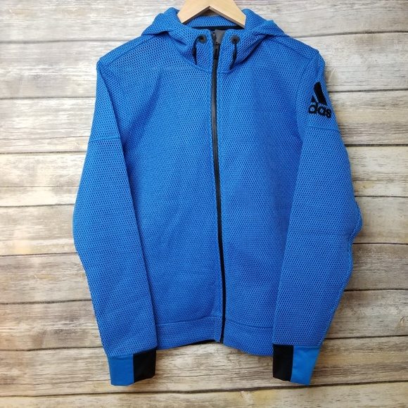 adidas mesh hoodie mens